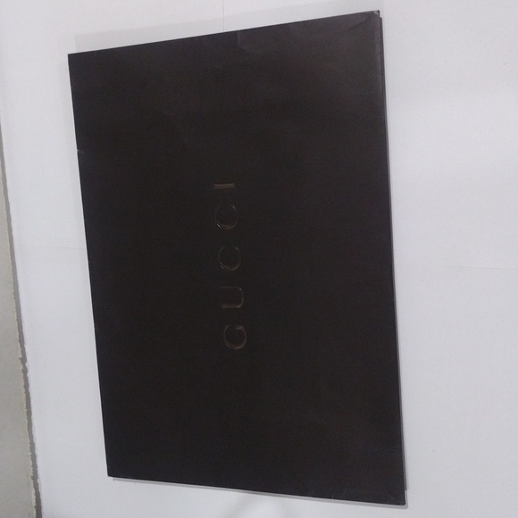 Gucci Envelope Style Empty Paper Gift Bag 11.75x8.5x4 Inches - Good Condition - Picture 8 of 8